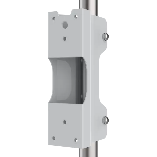 Mount assemble on a pole