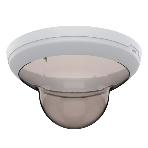 Smoked dome cover with a white ring