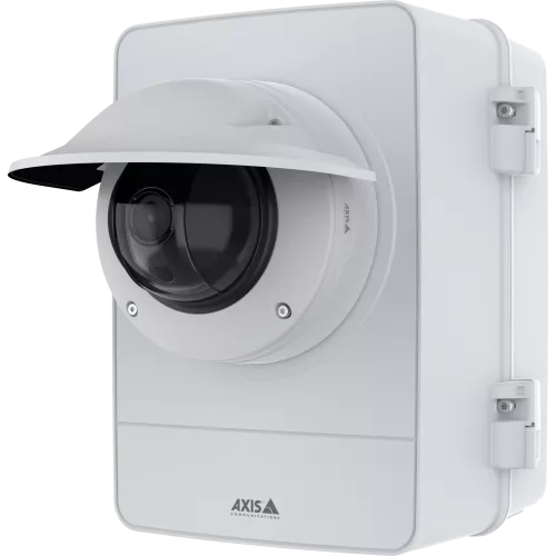 Surveillance cabinet with dome camera