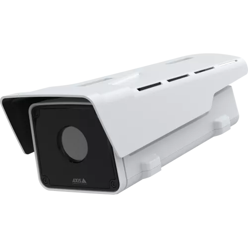 AXIS Q2112-E Thermal Camera, bianca, vista dal suo angolo sinistro