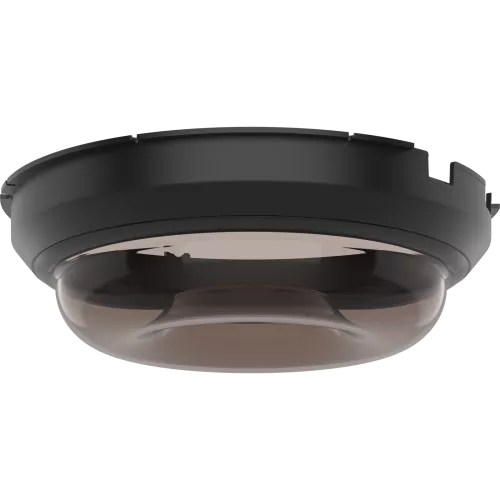AXIS TP3841-E Dome Smoked viewed from its left angle