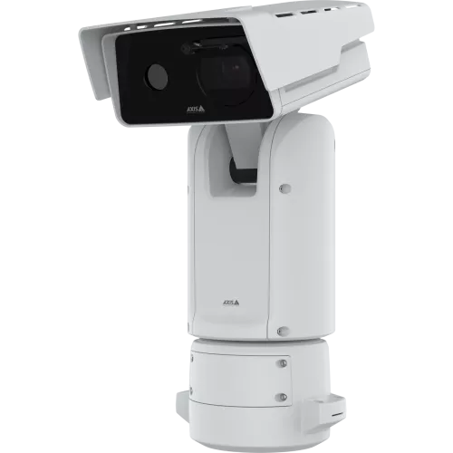 AXIS Q8752-E Mk II Bispectral PTZ Camera viewed from its left angle