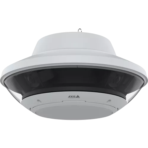 AXIS Q6020-E Panoramic Camera w kolorze białym, widok z przodu