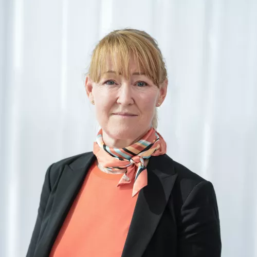 Ofelia Madsen against a white background.