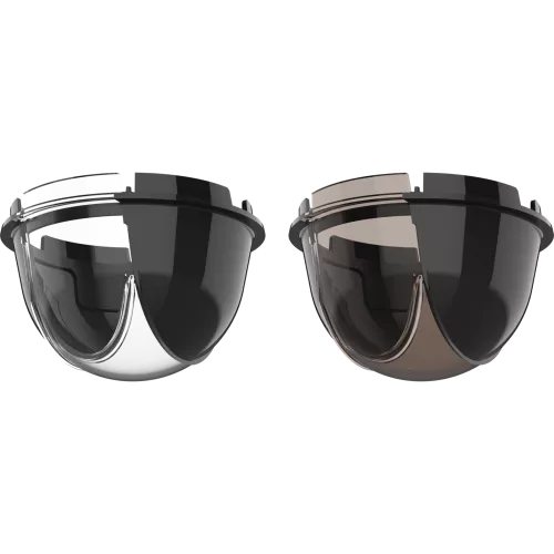 AXIS TQ3818-E Dome Clear/Smoked viewed from their left angle.