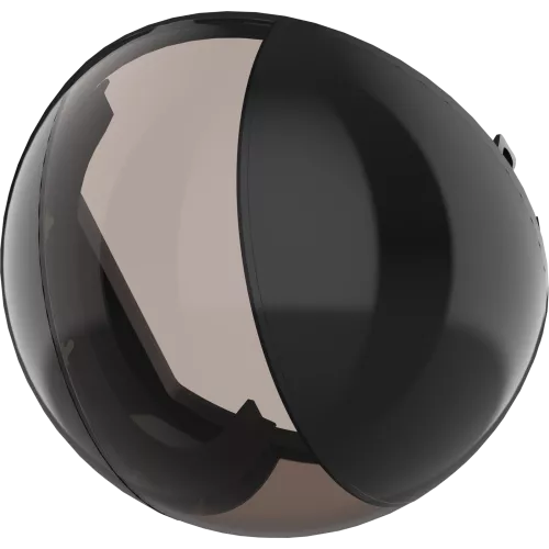 AXIS TQ6815-E Dome Hard-Coated Smoked, vue depuis l’angle gauche.