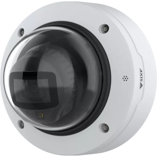 AXIS P3288-LV Dome Camera viewed from its left angle.