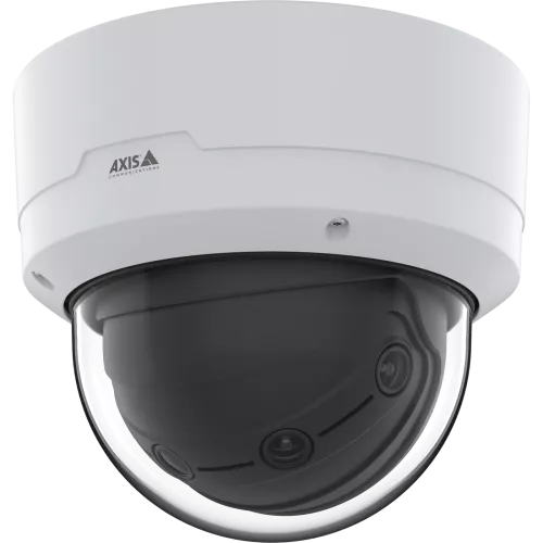 Multisensor camera mounted in ceiling