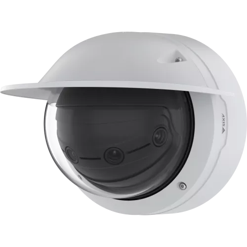 AXIS Q4809-PVE Panoramic Camera viewed from its left angle.