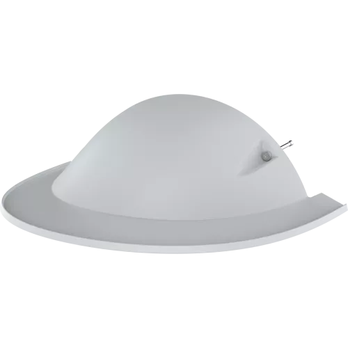 왼쪽 각도에서 본 화이트 AXIS TQ3815-E Cover Weathershield