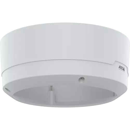 White AXIS TQ3816-E Cover Top, vista desde su ángulo izquierdo.