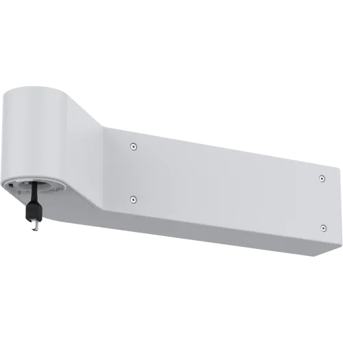 White AXIS TQ5301-E Corner Mount viewed from its left angle.