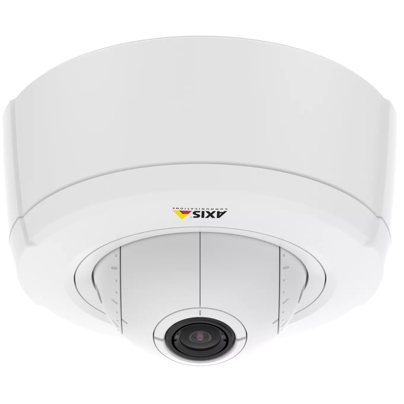The camera AXIS F4005 adapter in ceiling from its front.