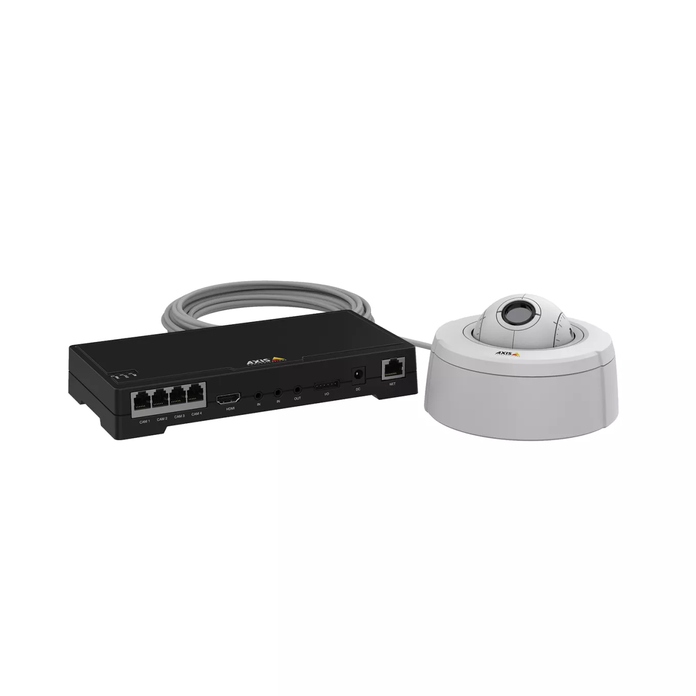 AXIS FA4090-E Main Unit with AXIS FA54 from the front
