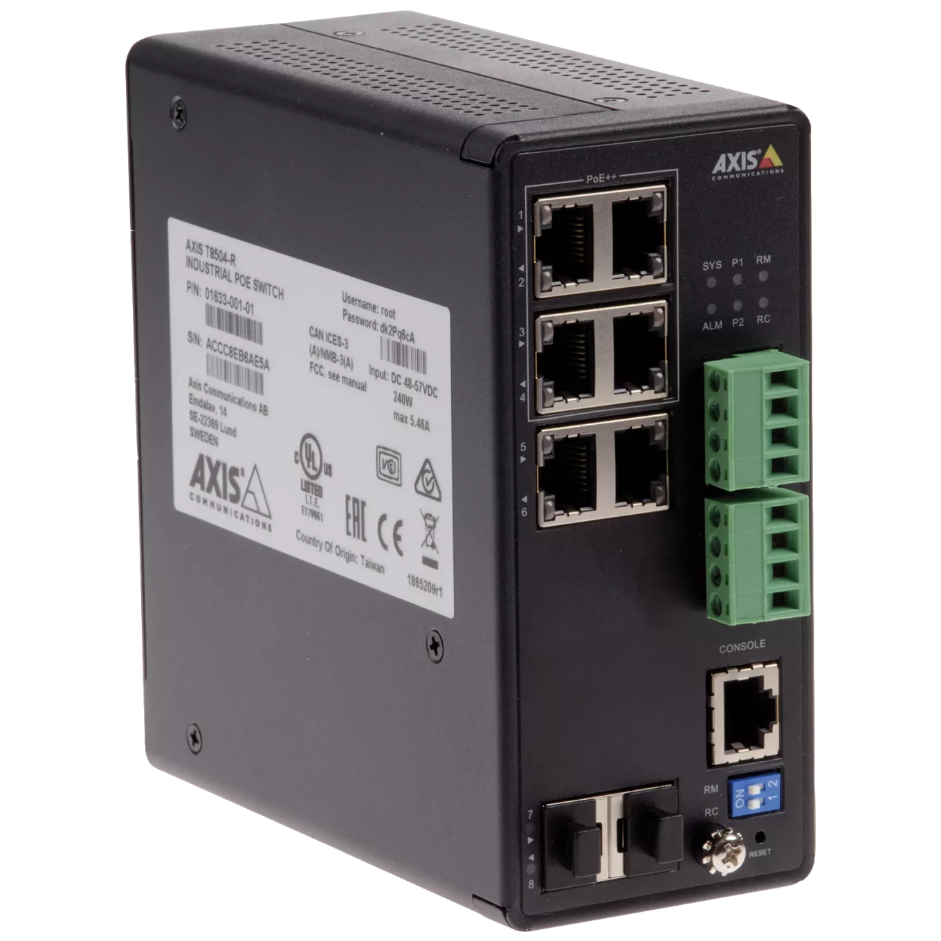 AXIS T8504 angle right