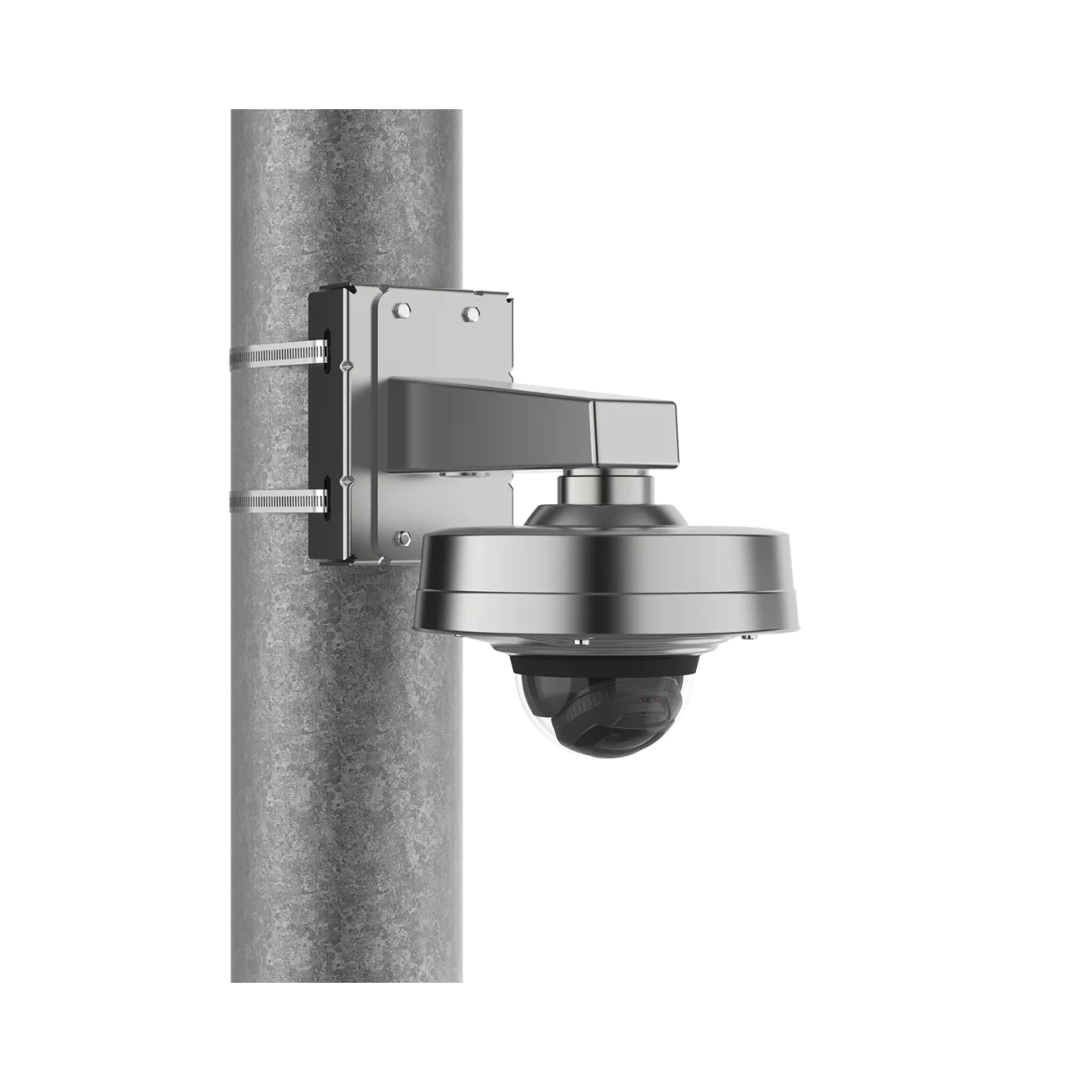 AXIS Q35SLVE mounted on AXIS T91F67 from the right angle