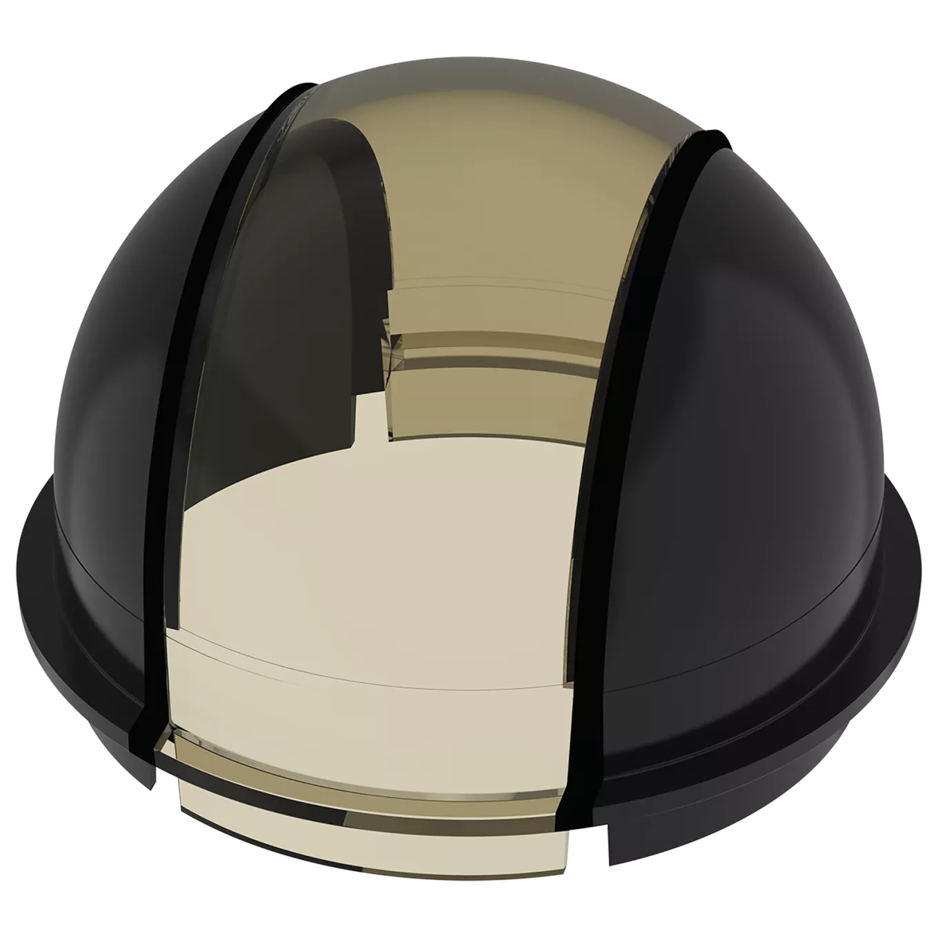 AXIS TQ3807-E Dome Clear/Smoked, viewed from its left angle
