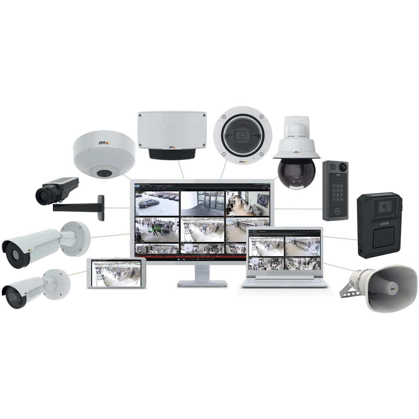xprotect optimizer laptop tablett cameras packshot