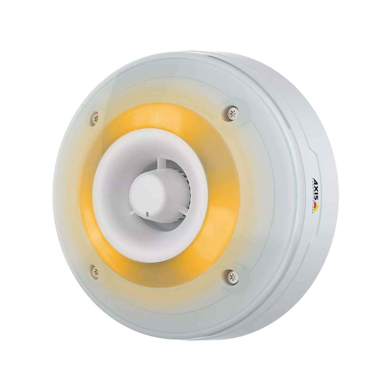 AXIS D4100-E Network Strobe Siren, viewed from its left angle