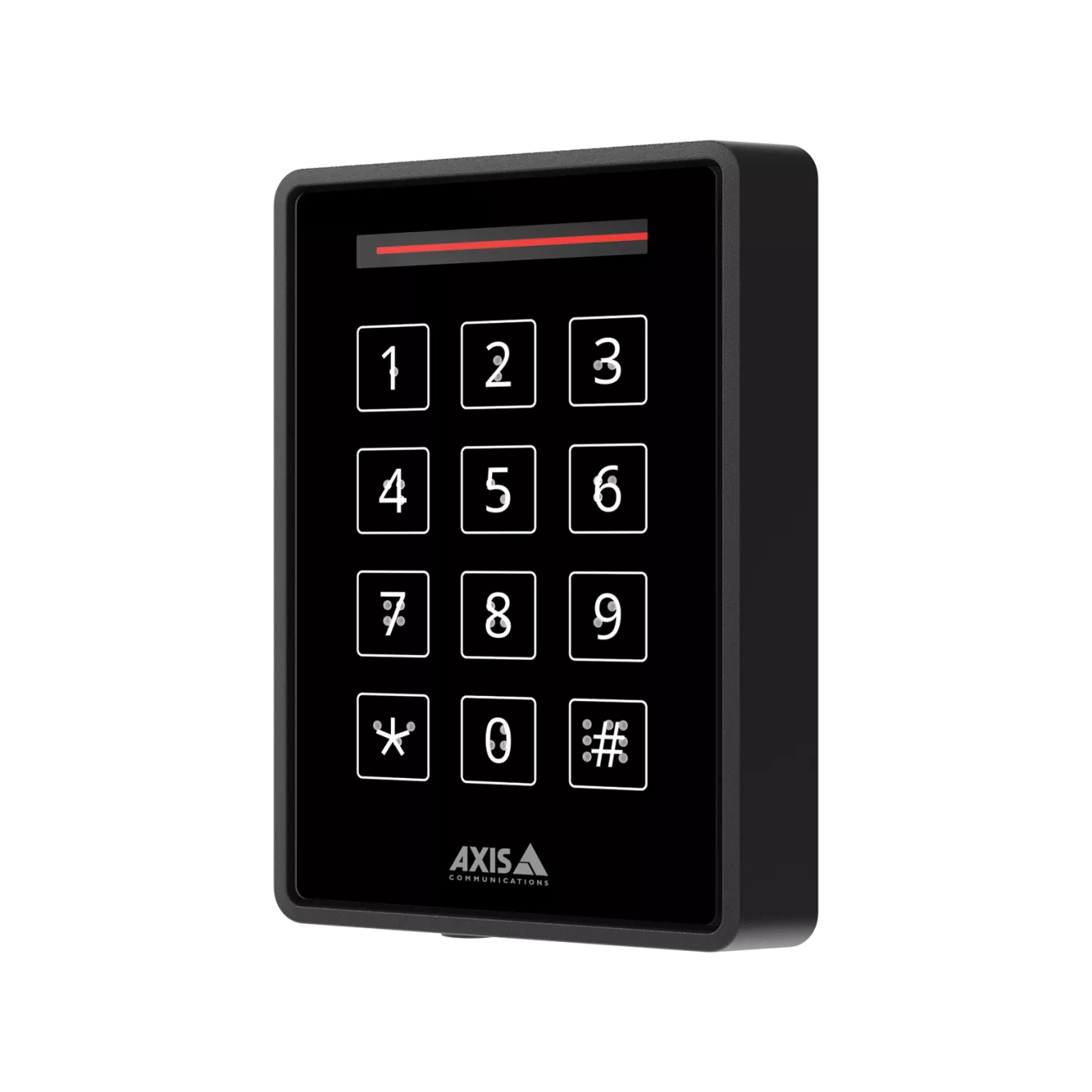 AXIS TA4401 Braille Label , viewed from its left angle