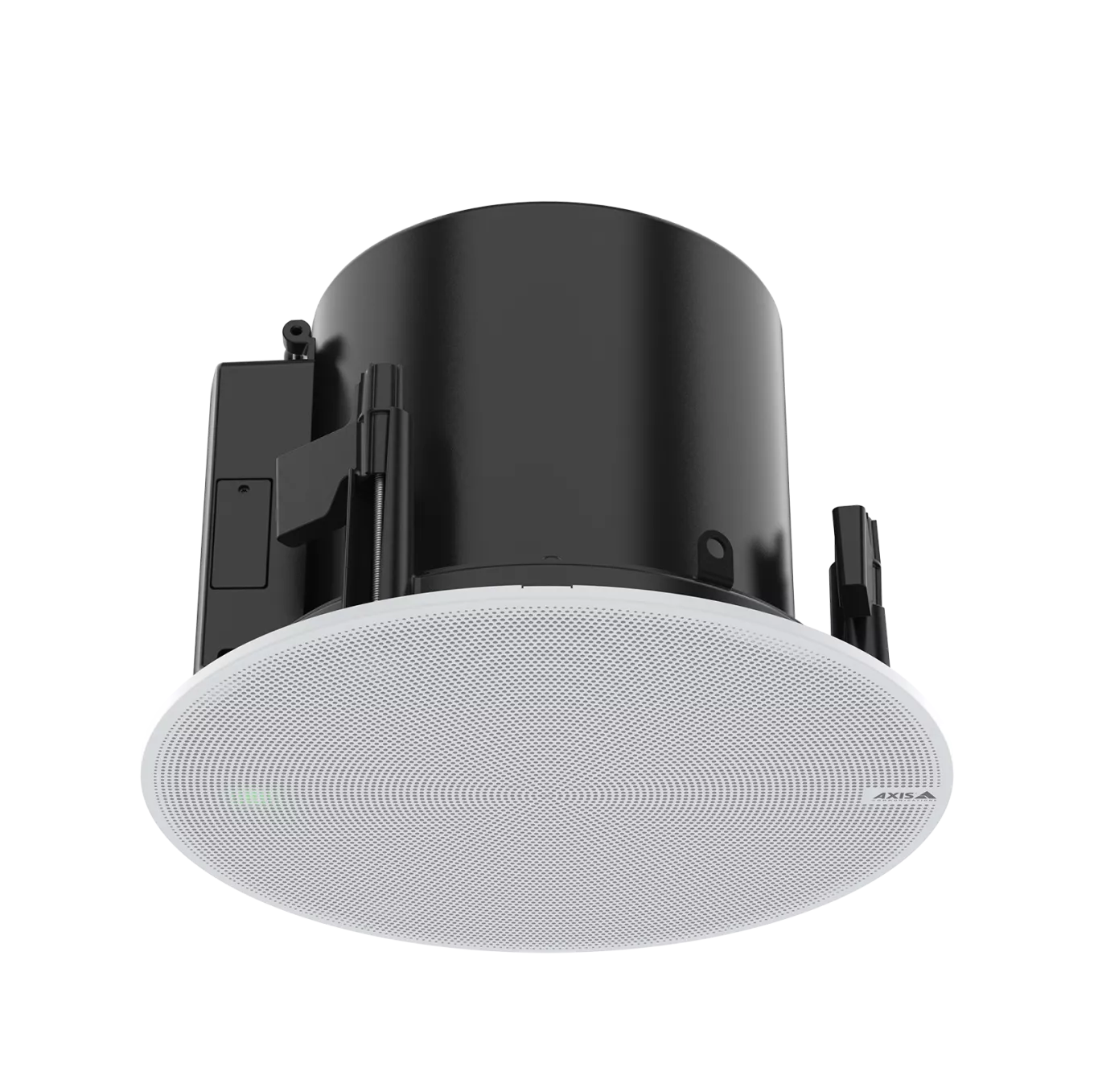 AXIS C1211-E Network Ceiling Speaker grey network speaker viewed from its top