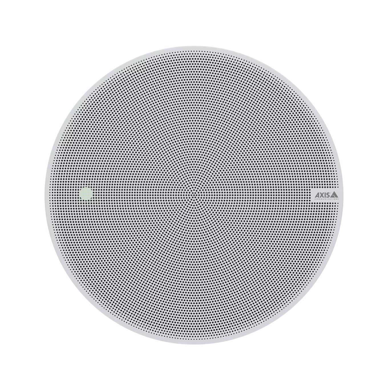 AXIS C1211-E Network Ceiling Speaker grey network speaker viewed from its front