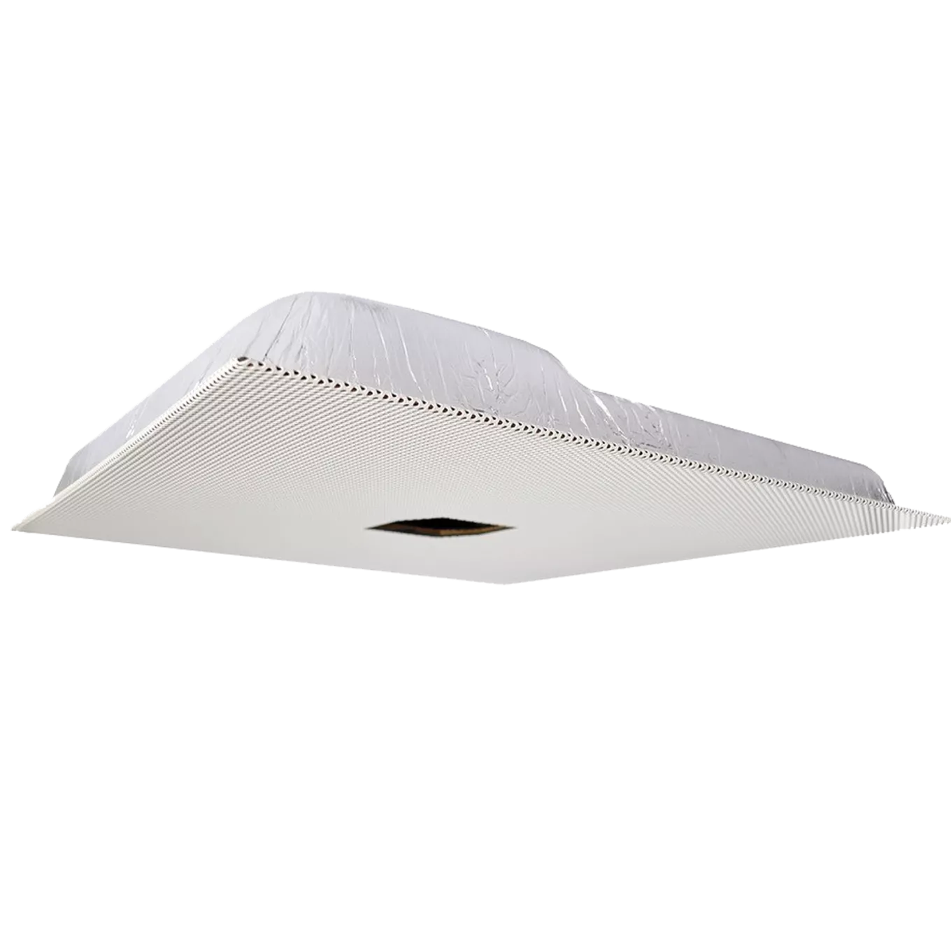 Audio Ceiling Tile Kit - Camera Ready, viewed from its left angle