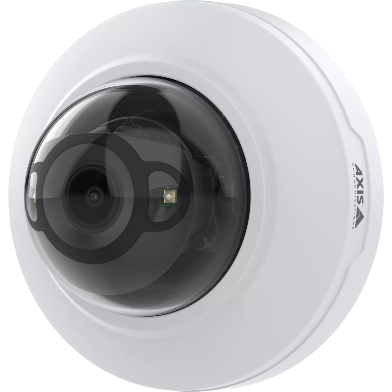 AXIS M4216-LV Dome Camera, wall, viewed from its left angle