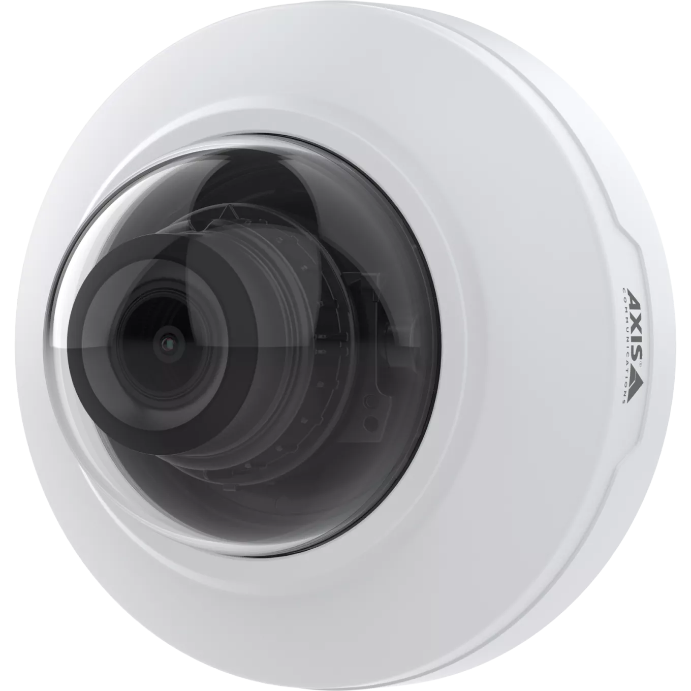 AXIS M4216-V Dome Camera, wall, viewed from its left angle