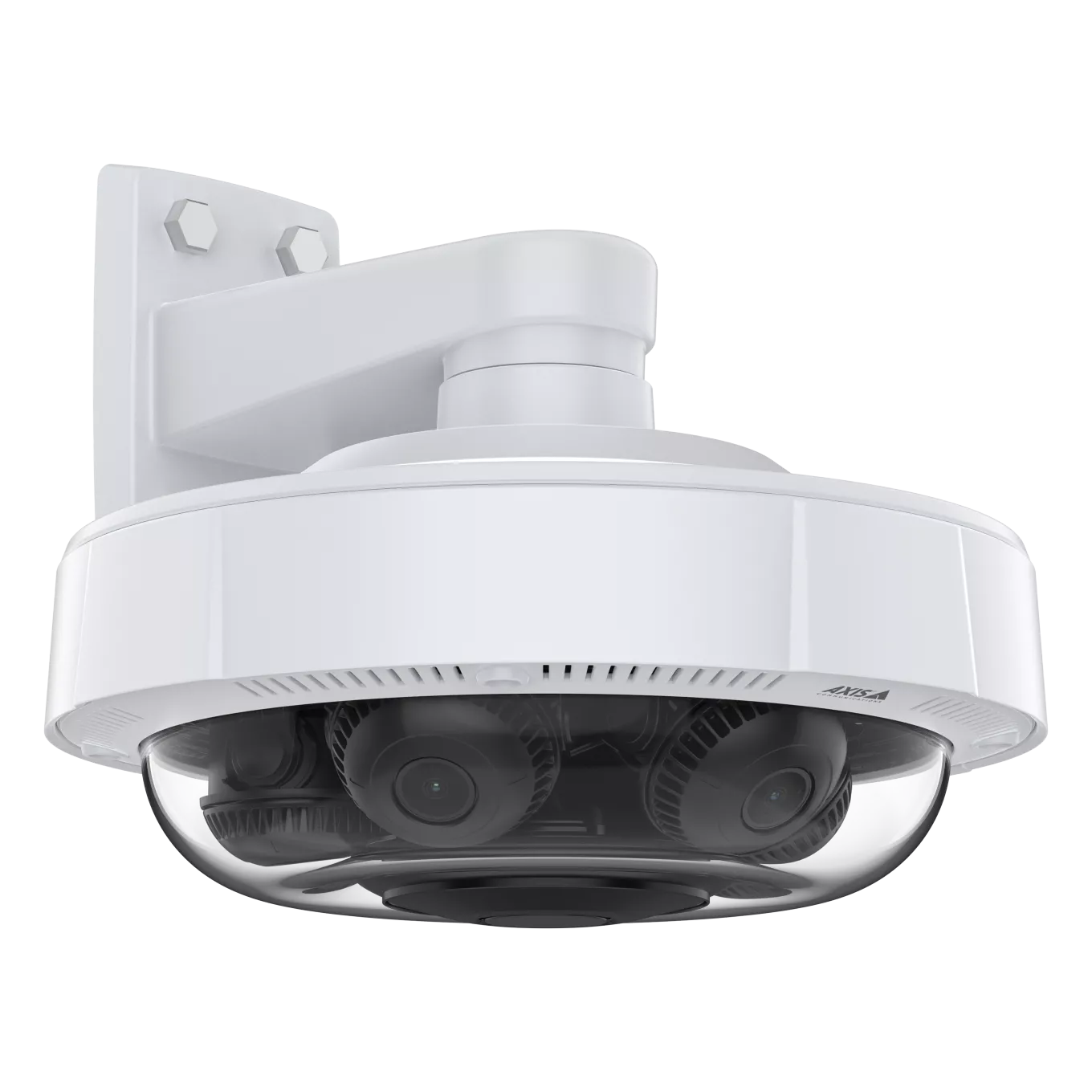 multidirectional camera mounted with wall mount