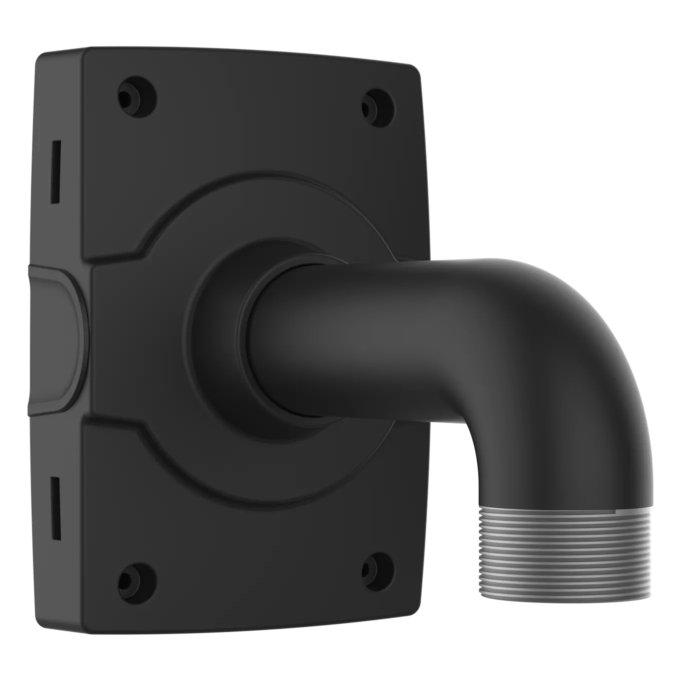 Wall Mount Black 1.5" NPS è compatibile con i kit di sospensione a cupola fissa e adattatori per canaline ACI da ¾'' Axis.