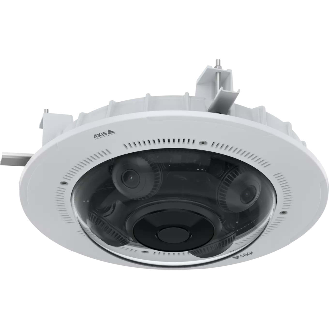 multidirectional camera mounted in recessed mount