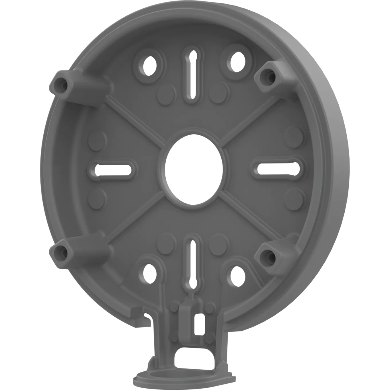 AXIS TQ1604-Econduit Back Box Gray viewed from its left angle