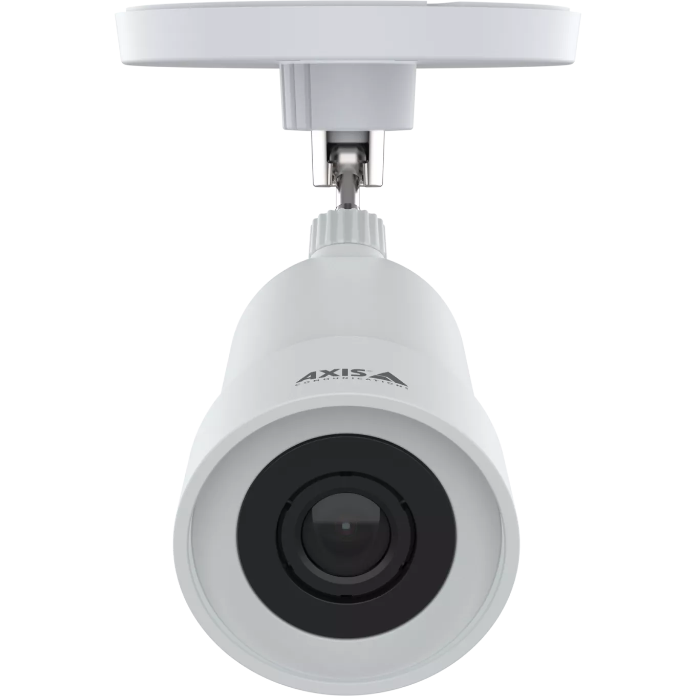 White AXIS TF1804 Bullet Housing viewed from its front