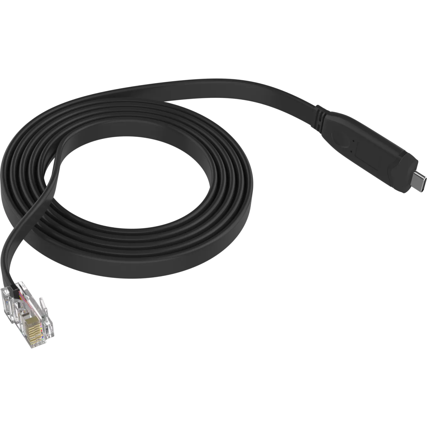 Kabel konsoli AXIS TD8910 widziany z prawej strony