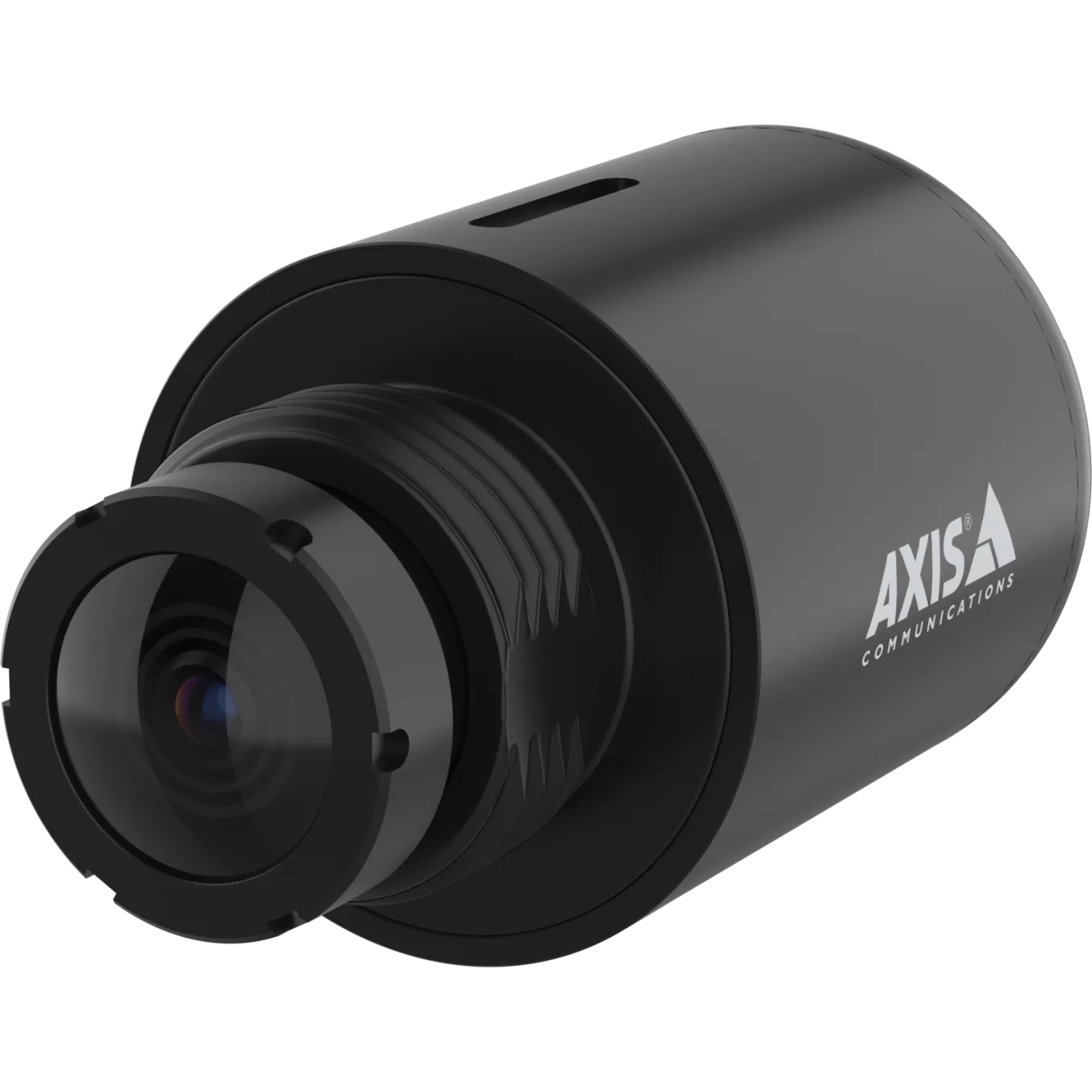 Black AXIS F2107-RE Standard Sensor viewed from its left