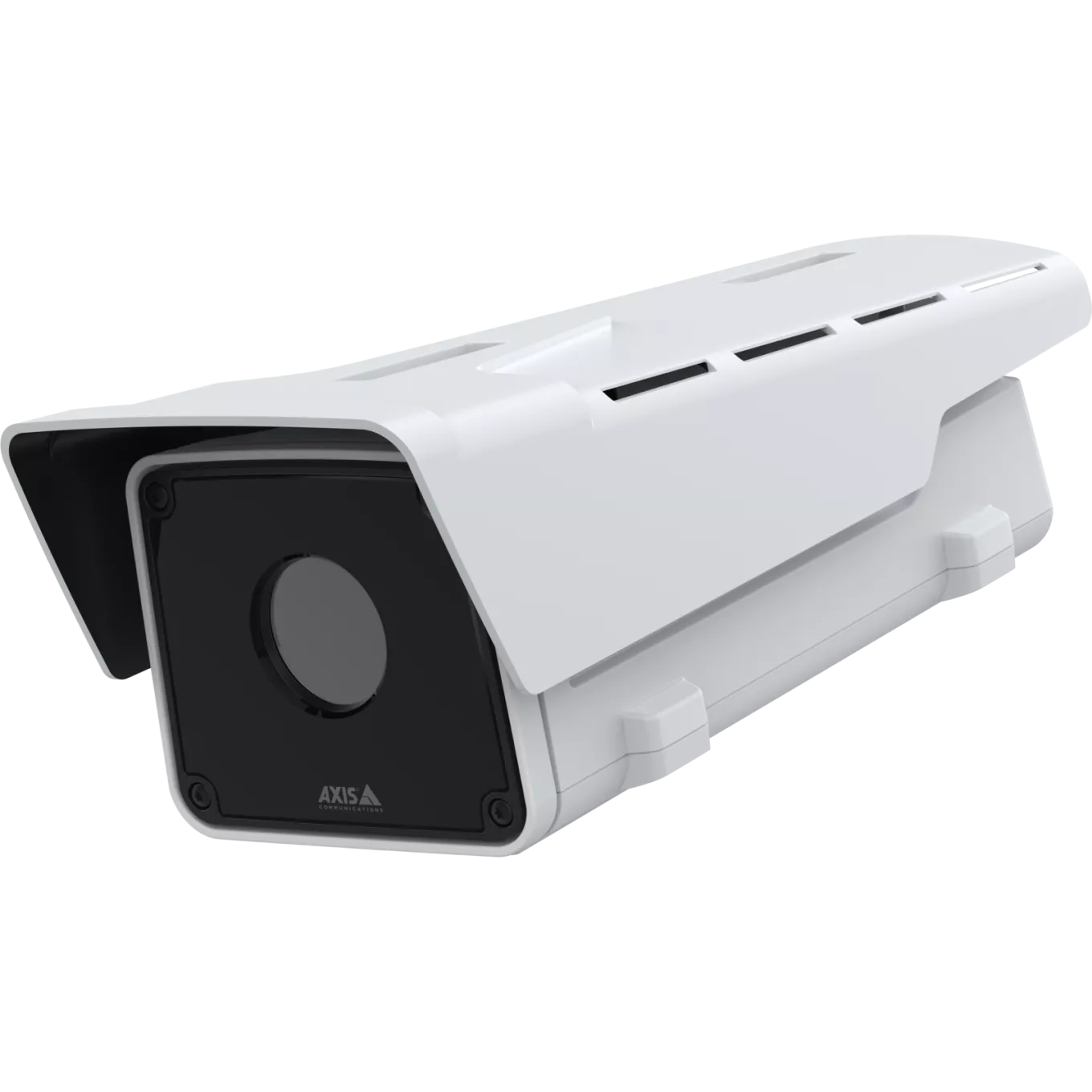 AXIS Q2112-E Thermal Camera, bianca, vista dal suo angolo sinistro