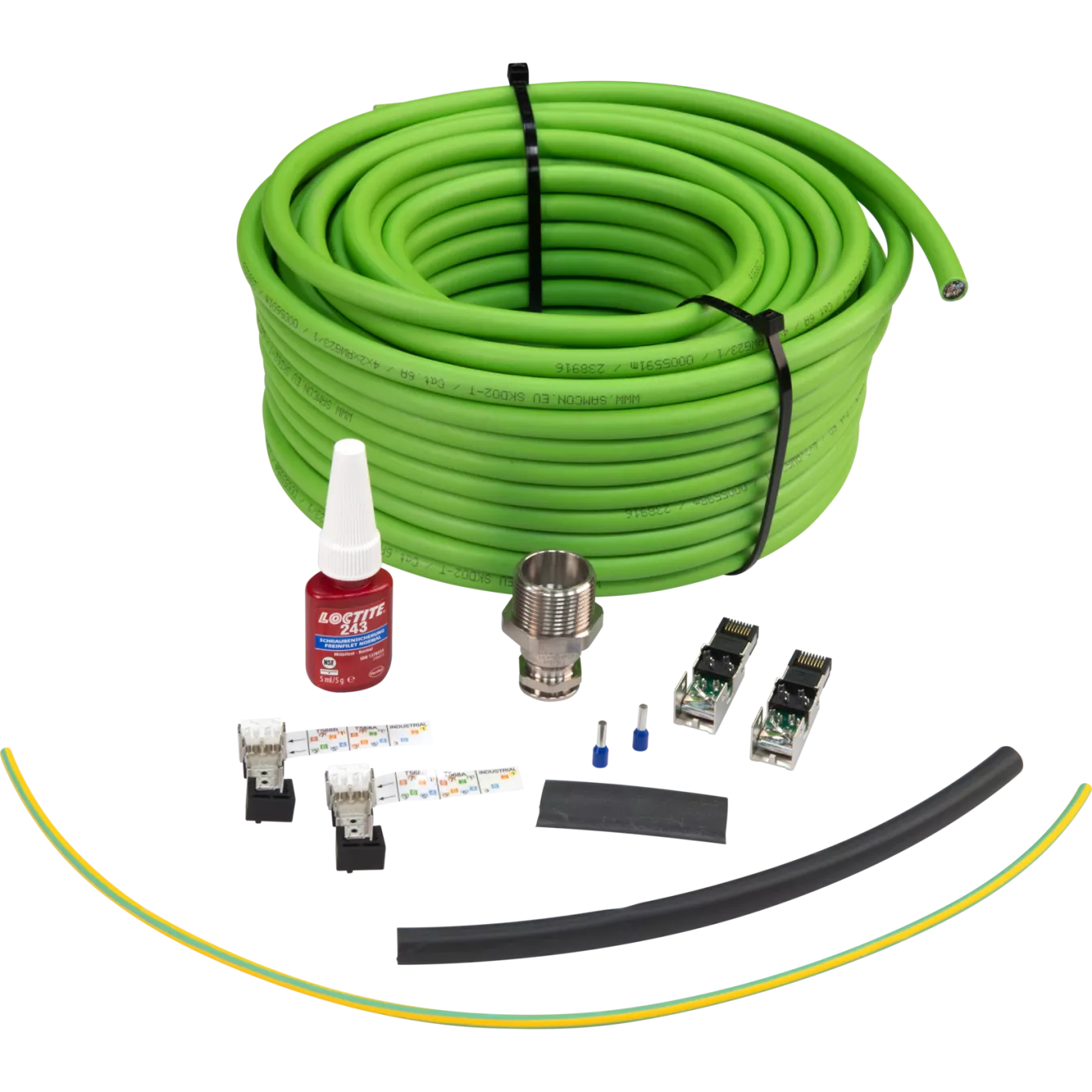 SKD02-T Unarmored Cable Kit with glands