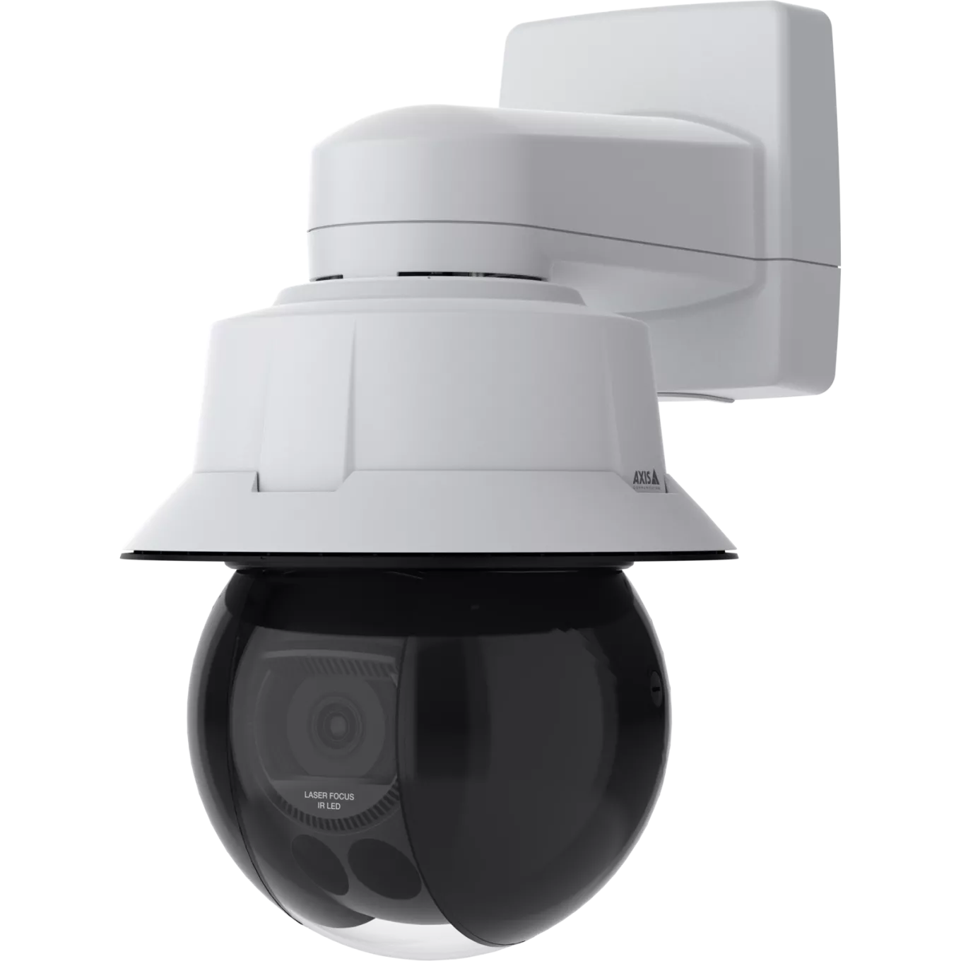 PTZ camera wall mount left