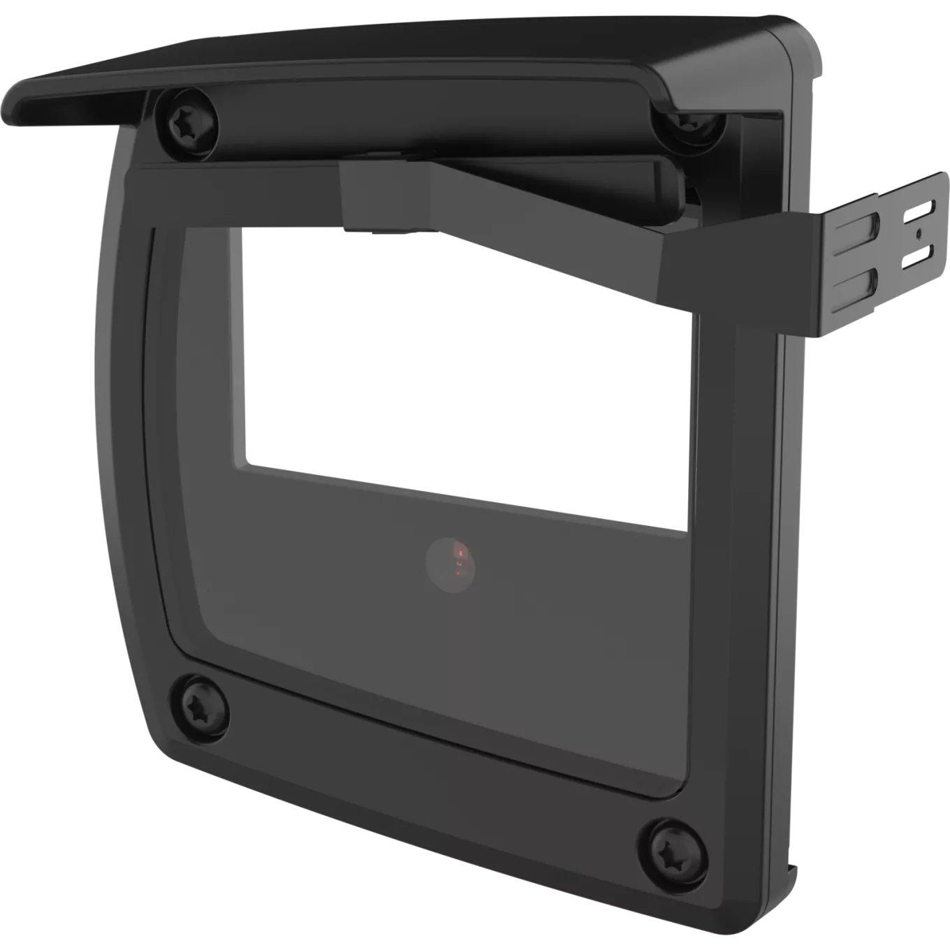 Black AXIS TQ5801-E Front Window Kit viewed from its left angle.