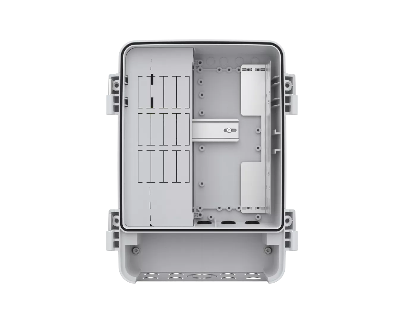 Product image of surveillance cabinet without door