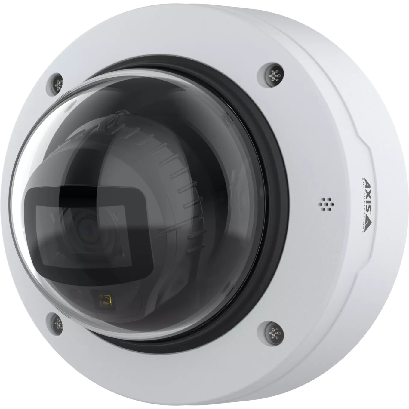 AXIS P3288-LV Dome Camera viewed from its left angle.