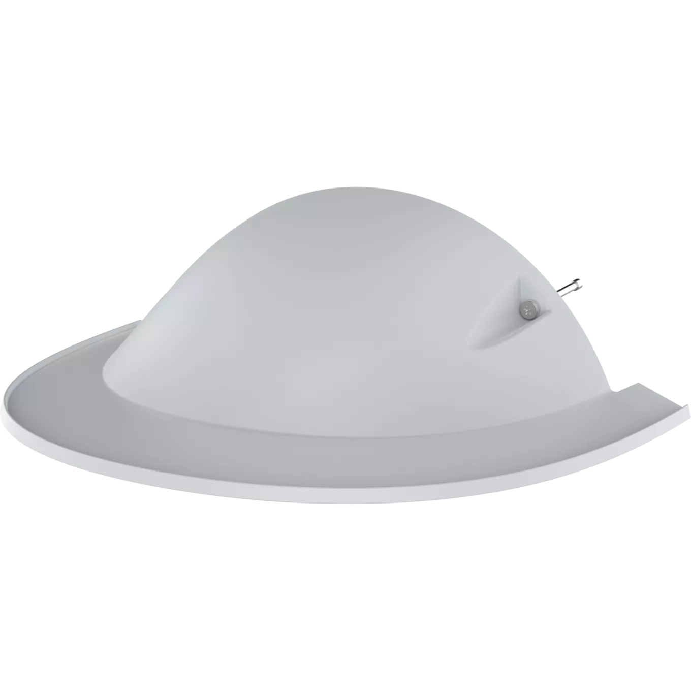 왼쪽 각도에서 본 화이트 AXIS TQ3815-E Cover Weathershield