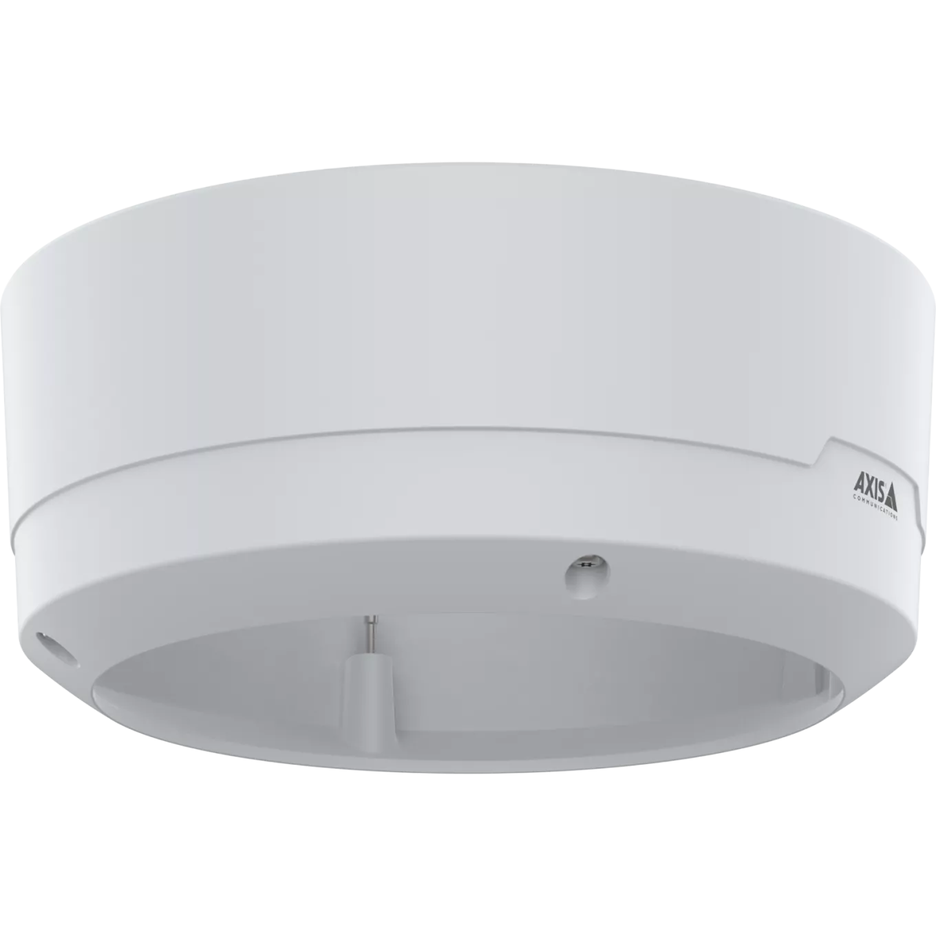 White AXIS TQ3816-E Cover Top, vista desde su ángulo izquierdo.